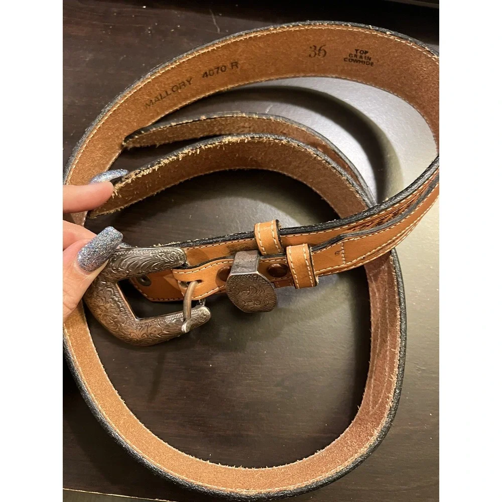 Mallory Belt (New) 4070 R Brown 36